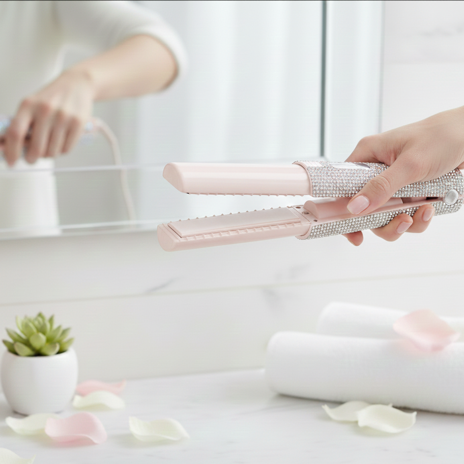 Crystella™ - Podręczna prostownica do włosów